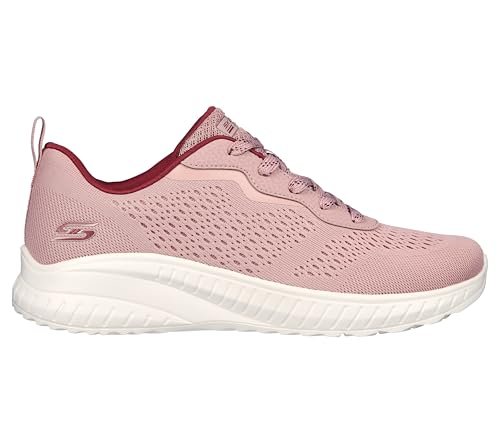 Skechers-Women’s Casual Shoes-BOBS Squad CHAOS-117227ID-BLSH-6 Blush