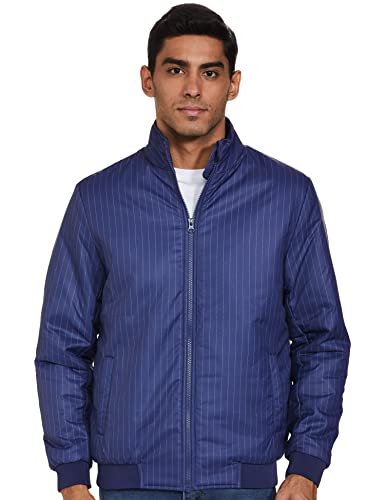 Amazon Brand – Symbol Men’s Quilted Jacket (AW22-SY-LW-JK-06_DNM Blue_S