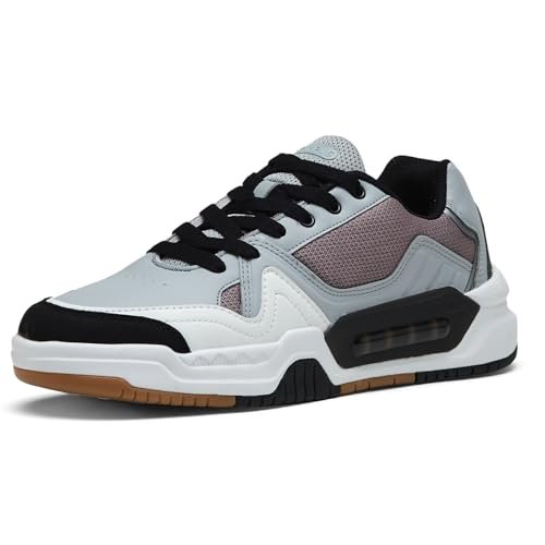 Campus Men’s OG-30 Sneakers L.Gry/L.Mauve – 10UK/India