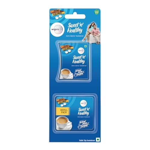 Sweet and Healthy Zero Calorie sweetener 800 Tabs, White