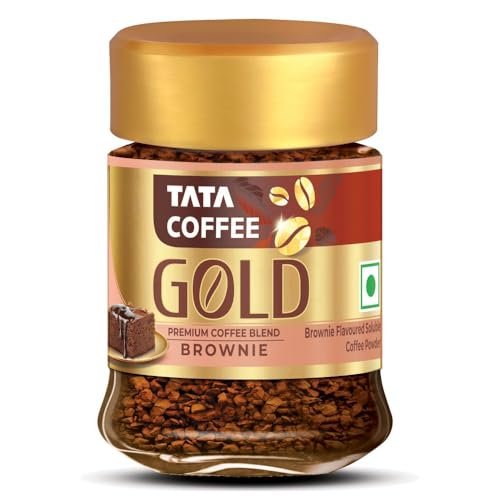 Tata Coffee Gold Brownie Flavoured Instant Coffee, 25g