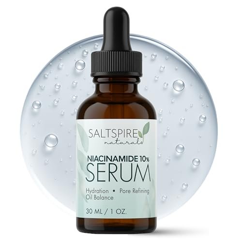 SALTSPIRE Clarity Balance Serum | 10% Niacinamide + 0.2% Hyaluronic Acid | Clearer Skin in 21 Days | Hydrating, Pore-Minimizing & Oil-Control Face Serum | 30ml