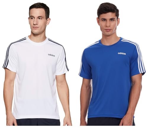 adidas Men’s Regular Fit T-Shirt Pack of 2, Assorted