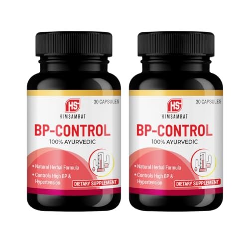 HIMSAMRAT Bp Control For High Blood Pressure, Heart Care & Hypertension Relief. Pack of 2 HMBPCONTROL02