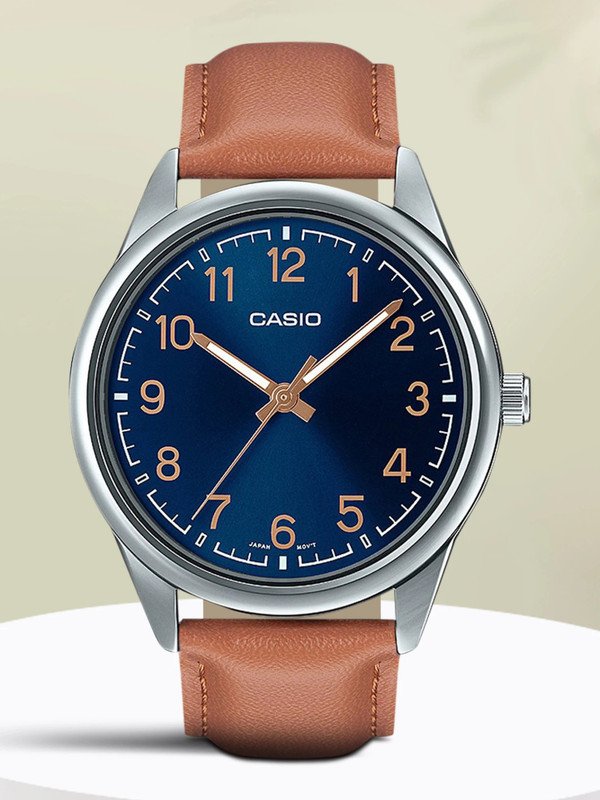 CASIO MTP-V005L-2B4UDF ENTICER Analog Watch  – For Men