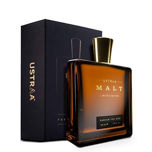 Ustraa Gift for men – Malt – Premium Perfume – 100 ml | Strong & Smooth | Long-Lasting | Intense mix of masculine fragrances | Fragrant Musky Top Notes with Woody Trail