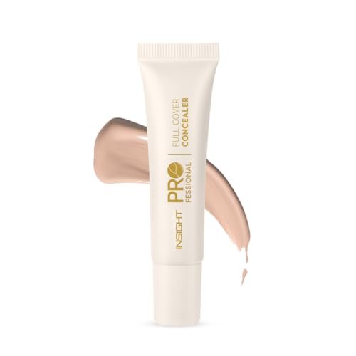 INSIGHT Professional Full Cover Concealer – LP-05 | Creamy Velvety Finish | Lightweight Waterproof Formula | Easily Blendable | Enriched with Vitamin E & Almond Oil | 20 g