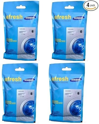 SAMSUNG APPLIANCE DESCALER Washing Machine Drum Cleaning Powder Descaling Powder For Top & Front Load Samsung Washing Machine (Washing & Drum Cleaner) Scale Remover, 100 gm (Pack OF 4)