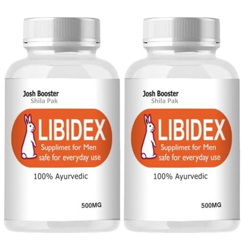 Ayurvedic Josh Booster Libidex40 UP Capsules for Men Original – Health Supplement Crafted with Natural Ingredients for Better Result Than Other Tablets (Pack of 2)