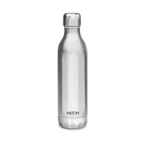 Milton Bliss 600 Thermosteel Water Bottle, 500 ml (Silver)