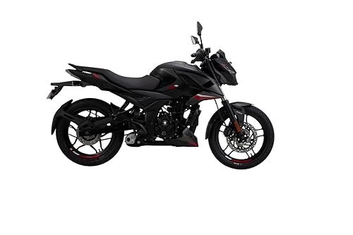 Bajaj Pulsar N160 Twin Disc Dual Channel Single Seat Motorcycle/Motorbike – Ebony Black – Ex-Showroom