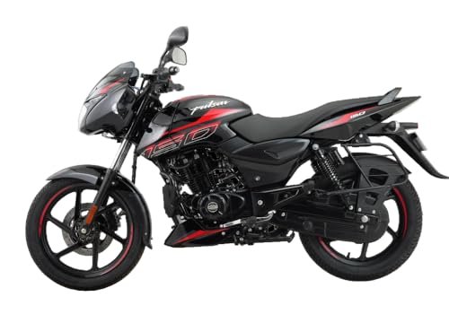 Bajaj Pulsar 150 Sd Ug Motorcycle/Motorbike – Sparkle Black Red – Ex-Showroom