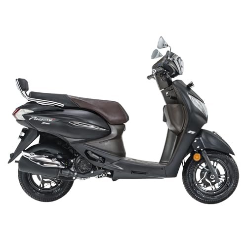 Hero MotoCorp PLEASURE+ 110 BS6 FI VX DRSC (OBD2B) Scooter Matte Black Booking for Ex-Showroom Price