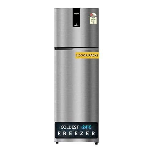 Whirlpool 235 L 2 Star Frost-free inverter Double Door Refrigerator (NEO DF278 PRM RADIANT STEEL(2S)-TL)