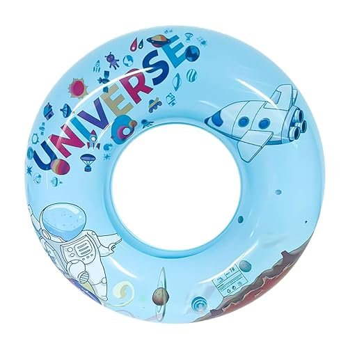 Cockatoo SF333- Inflatable PVC Swimming Floats with Handles, Small Swimming Pool Floats, Size:70 Cm, Blue