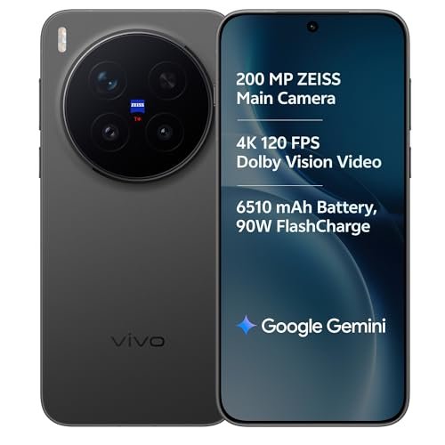 vivo X300 Pro 5G (Elite Black, 16GB RAM, 512GB Storage) with No Cost EMI/Additional Exchange Offers