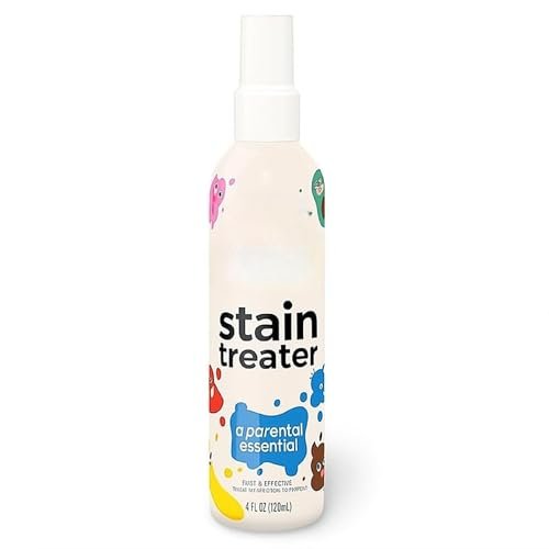 Stain Remover Spray – Stain Treater for Clothes Carpets Linens and Upholstery, 120 ml Spray Bottle