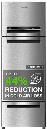 Whirlpool 215 L Frost Free Triple-Door Refrigerator | Zeolite Technology | Microblock Technology [FP 223D PROTTON ROY RADIANT STEEL(Z), Up to 44% Reduction in Cold Air Loss*]
