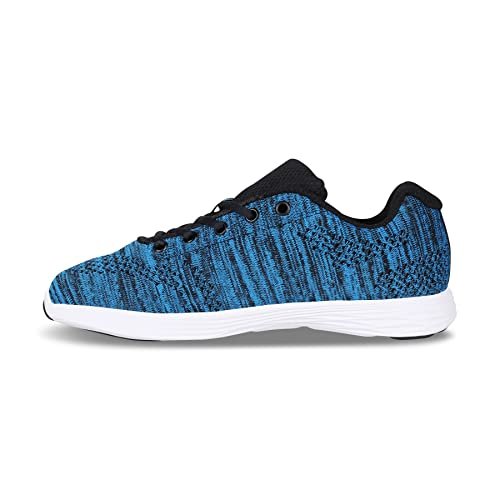 Nivia Arch Running Shoes for Men with Lightweight Mesh Upper, High-Rebound Cushioning, Durable Rubber Outsole & Breathable Design for Daily Running, Training & Sports (Blue/White) UK-9