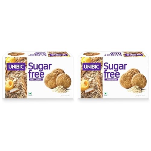 Unibic Sugar Free Vanilla Oats -225 Gm (Pack Of 2)