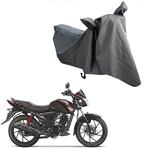 Oshotto Water and Dust Proof Double Mirror Pocket Spyro Bike Body Cover Compatible with Suzuki Slingshot (Grey)