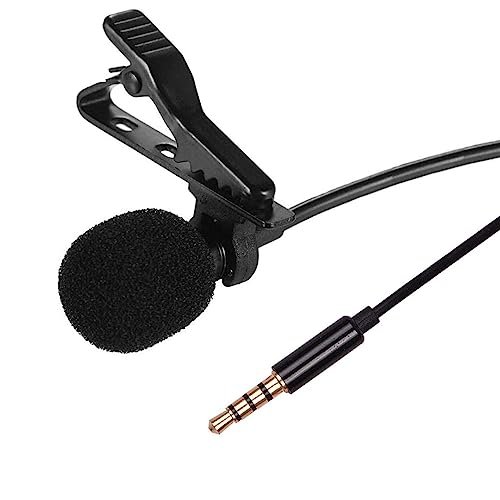 Xtreme Acoustics Professional Lavalier Lapel Collar Condenser Microphone for 3.5mm Jack Android Smartphones and Content Creation (3 MTR)