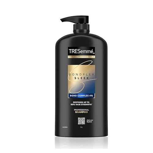TRESemme Bondplex Sleek Shampoo 1000ml With Salon-Inspired Protein Bonding Complex | Repairs Damaged Hair | Restores Hair Strength