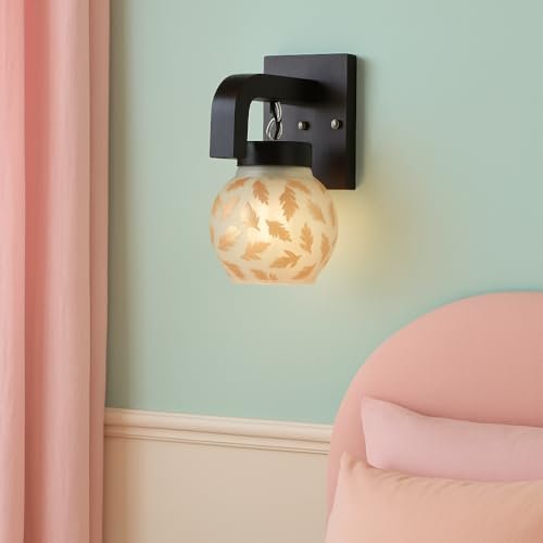 BENE Daska Wooden Indoor Modern Wall Light, E-27 Base Wall Lamp for Home Decor – Living Room, Bedroom, Dining, Hallway, Staircase, 14 cm (Wood, Pack of 2)