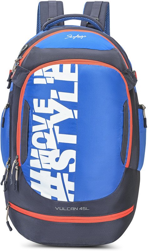 SKYBAGS VULCAN 45L LAPTOP WEEKENDER (E) BLUE Rucksack  – 45 L(Blue)