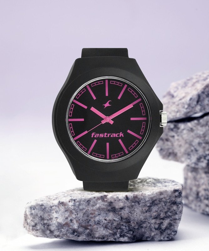 Fastrack NG38004PP05W Tees Analog Watch  – For Men & Women