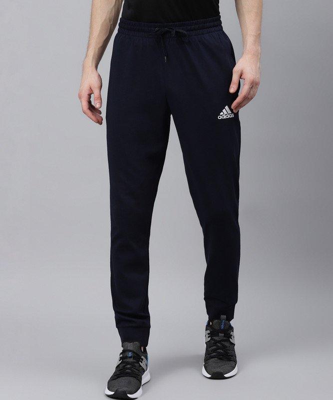 ADIDAS Solid Men Blue Track Pants