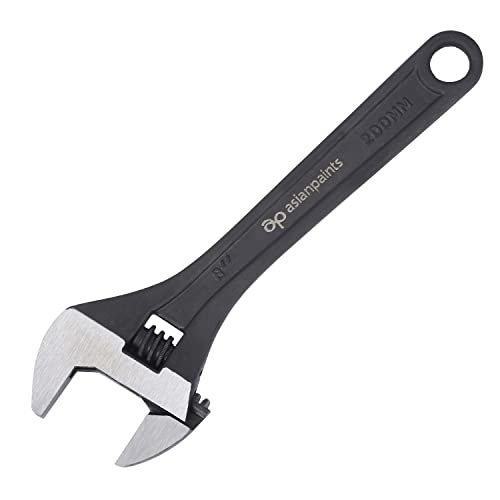 Asian Paints Adjustable Wrench 10”, Rust Proof Alloy Steel Wrench, Extra Wide for Comfortable Grip, Easy Adjustment of Screws, Fully Hardened for Better Strength & Durability