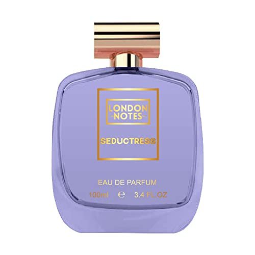 LONDON NOTES Seductress Perfume for Men & Women | Unisex Long Lasting Fragrance | Fruity & Floral Scent with Vanilla & Coffee Notes | 100ml