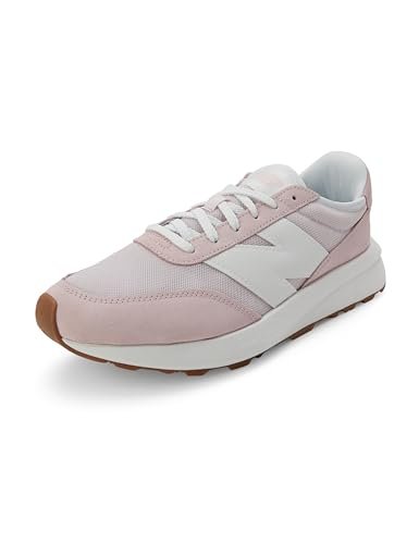 New Balance Unisex 370 Casual Shoe, Pink, 11