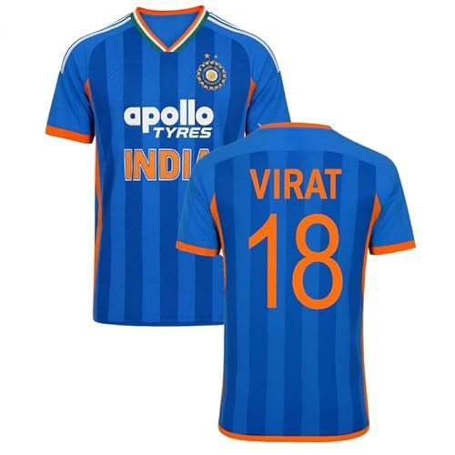 India T20 Jersey 2026 for (Kids,Boys,Men)(Large 40,Multicolor-1)