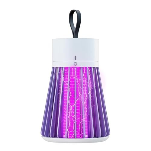 SONORO KATE Eco-Friendly USB LED Mosquito Lamp Indoor Bug Zapper – Silent Chemical-Free UV Insect Trap with Fan Suction – Safe Mushroom Design Mosquito Killer for Home Bedroom Office