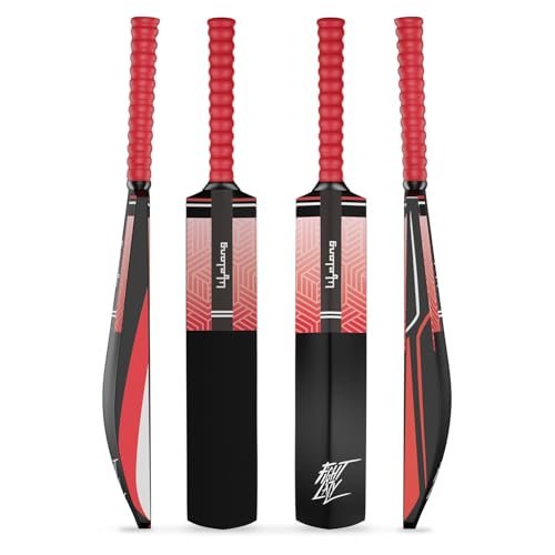 Lifelong Cricket Bat | 28 Inches Plastic Cricket Bat for Soft Tennis Ball | Lightweight Fiber, Hard Plastic, Anti-Slip Grip | Ideal for Kids, Practice, Turf (8-12 yrs)