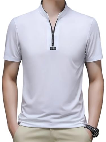 Louis Sense Polo T-Shirt for Men || Mens T Shirt || Polo t Shirt (POLO-03-WHITE-XL)