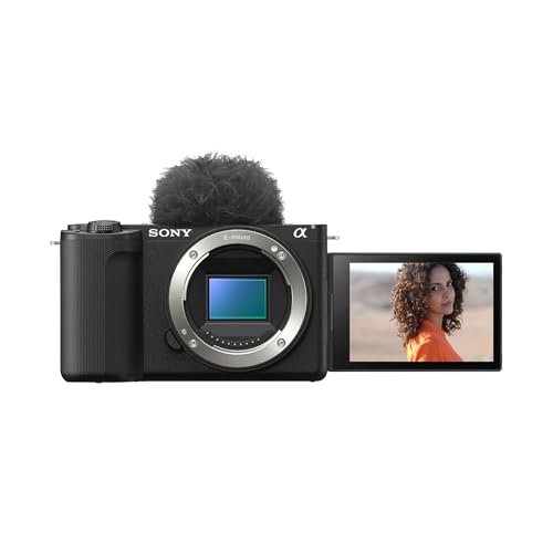 Sony Alpha ZV-E10M2 26 MP Interchangeable Lens Mirrorless Vlog Camera for Creators | APS-C Sensor | 4K 60p with 10bit 4:2:2 Recording – (Black)