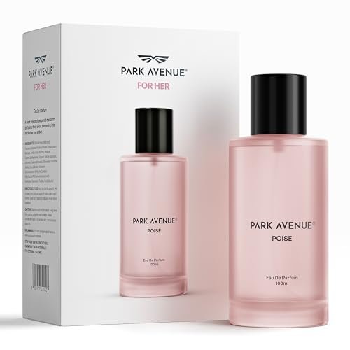 Park Avenue Poise Women EDP 100ml | Long Lasting Perfume for Woman | Orange, Jasmine, Amber & Vanilla Leather |Fresh and Spicy, Floral Fragrance
