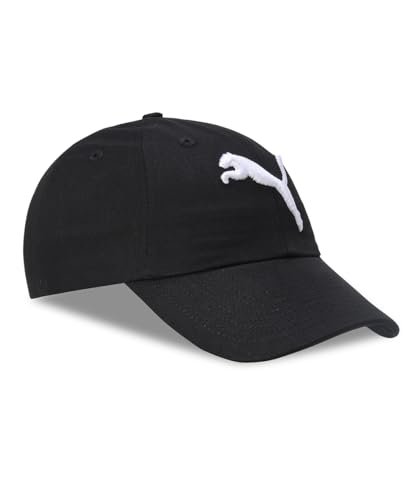 Puma Unisex-Adult ESS Cap, Black-Big Cat (2620301)