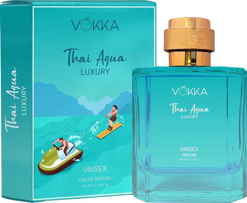 VOKKA Thai Aqua 100 ml Unisex Luxury Long Lasting Perfume For Gift Eau de Parfum  –  100 ml(For Men & Women)