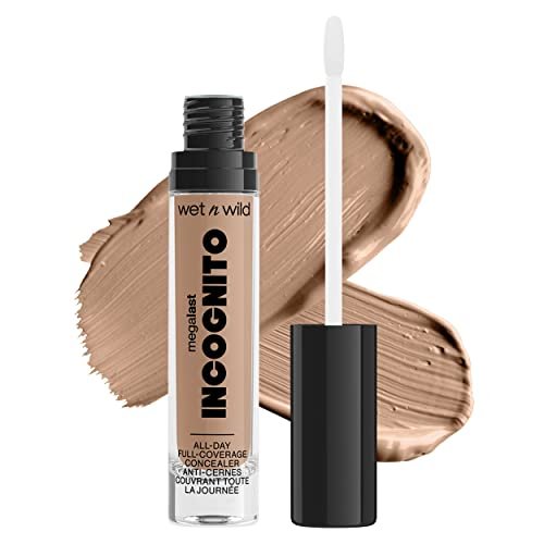 Wet N Wild Megalast Incognito All-Day Full Coverage Concealer – Light Honey (5.5 ml)