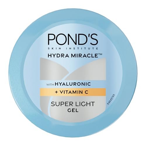 Ponds Hydra Miracle Super Light Gel with Hyaluronic Acid & Vitamin C – 100g