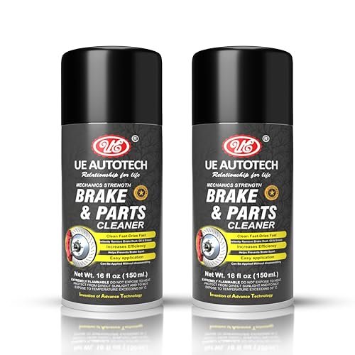 UE Premium High Brake Cleaner, Powerful and Effective Break Cleaning, Remove Dust and Road Grime (150ml, Pack Of 2)