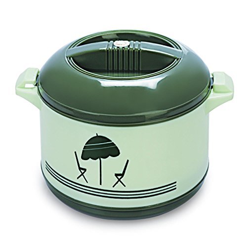CELLO Plastic Chef 2000 Ml Insulated Food Server (Green)