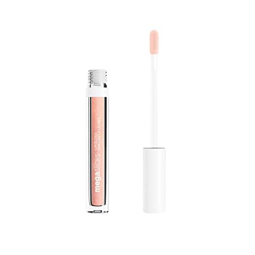 Wet n wild Mega Slicks Lip Gloss | Long Lasting | Hyaluronic Acid | High Shine | Champagne Please Paraben & Cruelty Free-0.63 Ounces