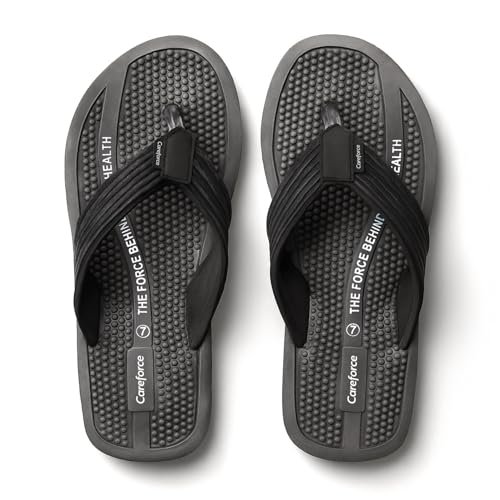 Careforce – The Force Behind Your Health Men’s Black CFMenFlowtrSlipperBlack9-9 Kids UK (CFMenFlowtrSlipperBlack9)