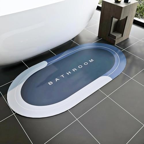 Fitness Mantra® Non Slip, Quick Dry Bath Mat for Door/Room/Bathroom/Kitchen/Lobby |Size:- 40 x 60 CM | Qty:- 1 Piece | Color – Mix/Assorted |