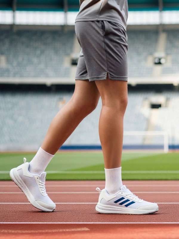 ADIDAS GlideEase M Running Shoes For Men(White , 6)